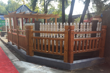 仿木护栏模具工程应用案例