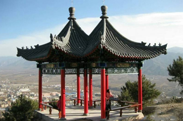 仿木凉亭模具工程应用案例